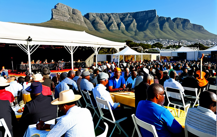 남아공 최고의 뮤직 페스티벌 - **
"A group of young people, fully clothed in stylish but modest clothing, dancing at a music festi... 남아공 최고의 뮤직 페스티벌 - **
"A group of young people, fully clothed in stylish but modest clothing, dancing at a music festi...