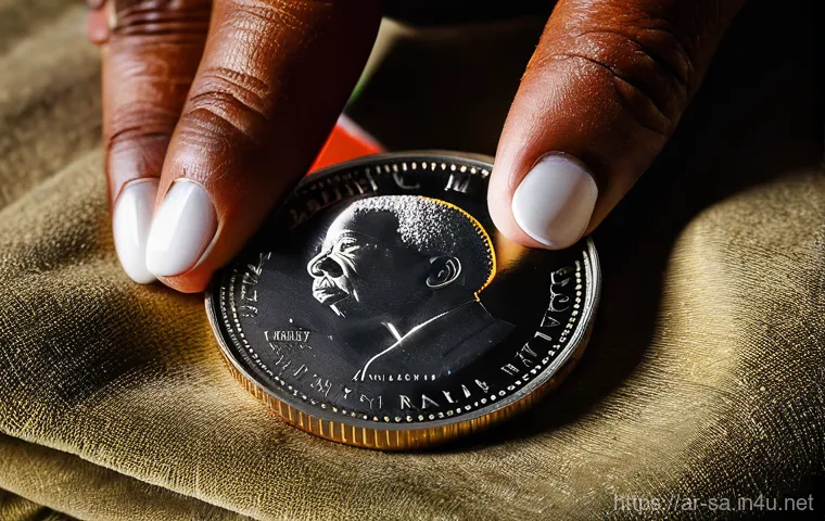 남아프리카 공화국 인기 기념주 - **Prompt for a Majestic Krugerand Scene:**
    A highly detailed, realistic image of a majestic Sout...